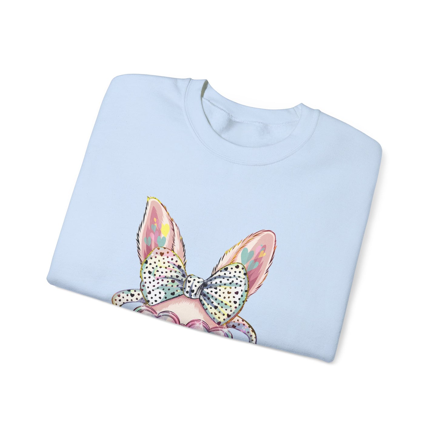Glittery Bunny Easter Sweatshirt