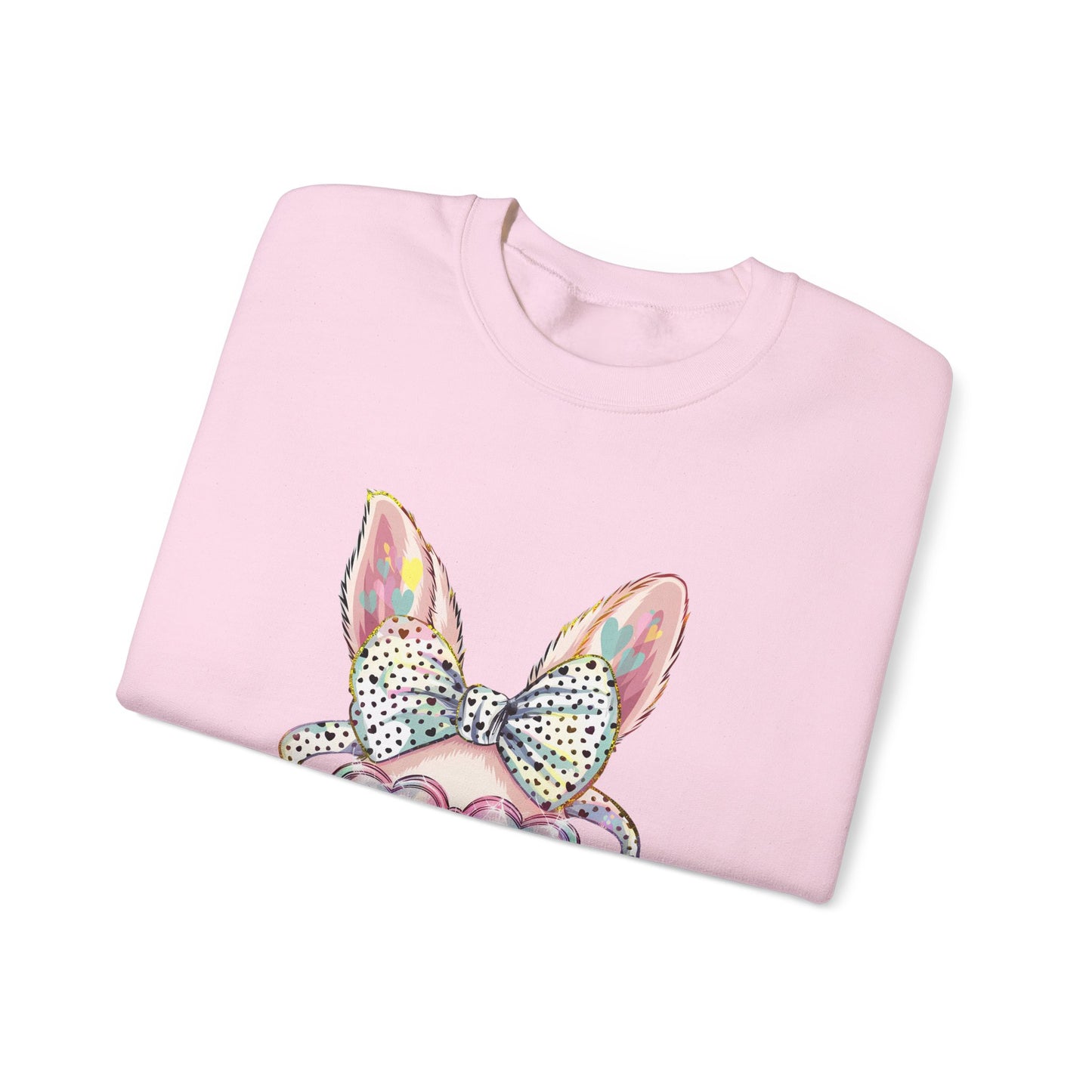 Glittery Bunny Easter Sweatshirt