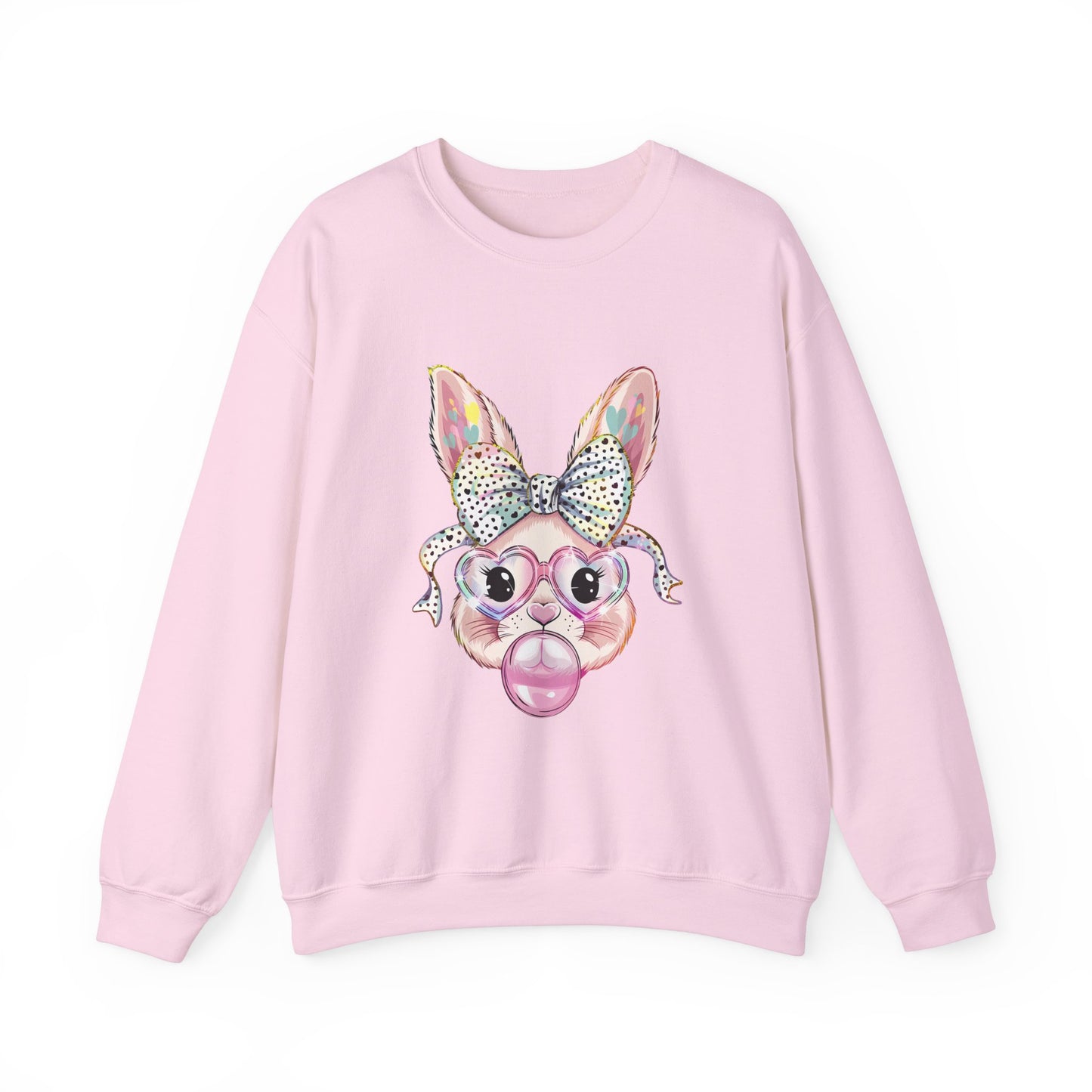 Glittery Bunny Easter Sweatshirt