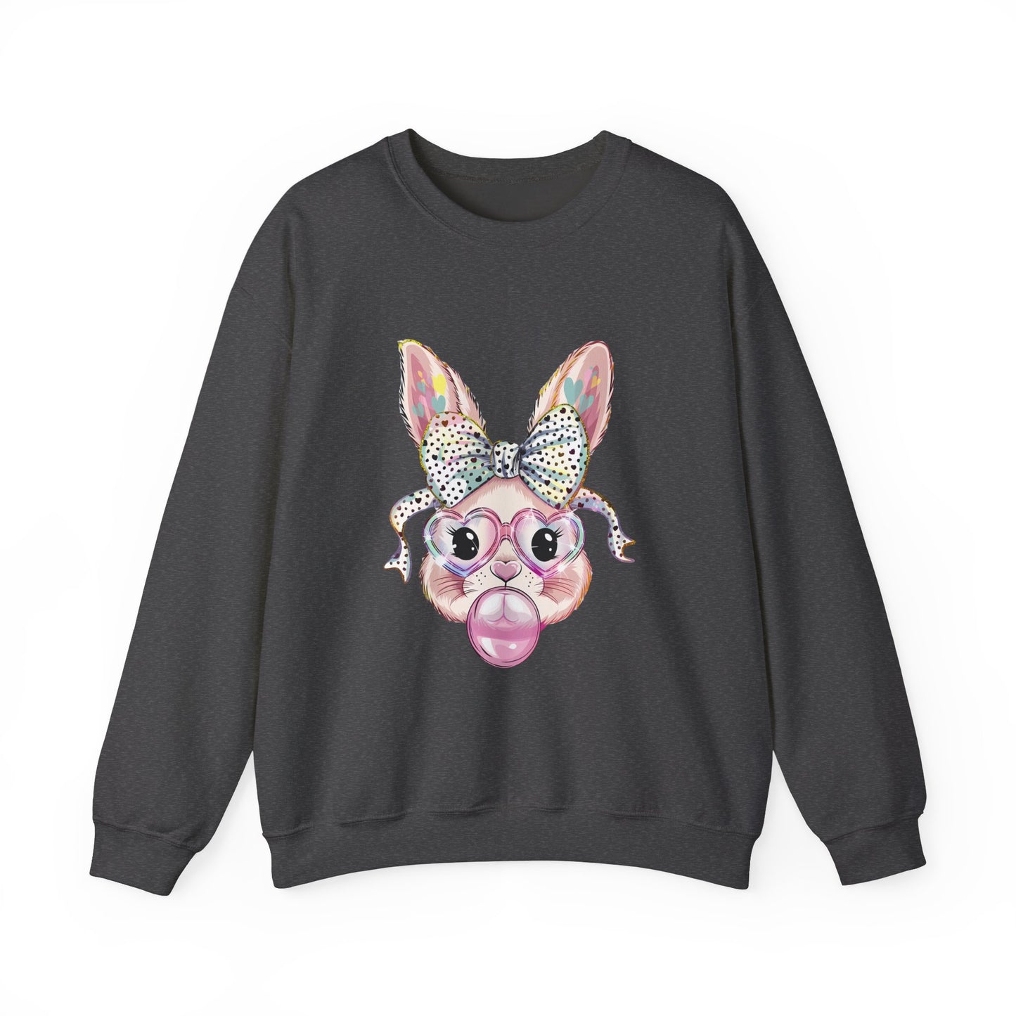 Glittery Bunny Easter Sweatshirt