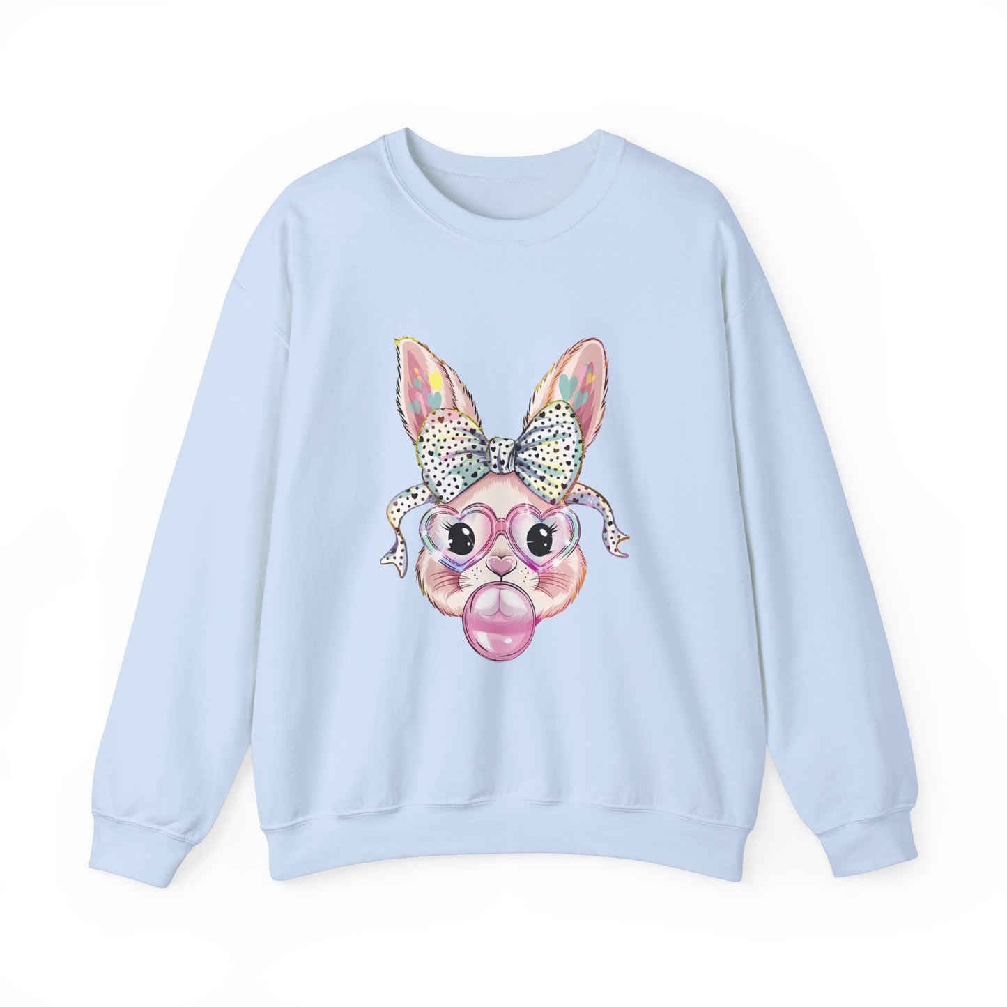 Glittery Bunny Easter Sweatshirt