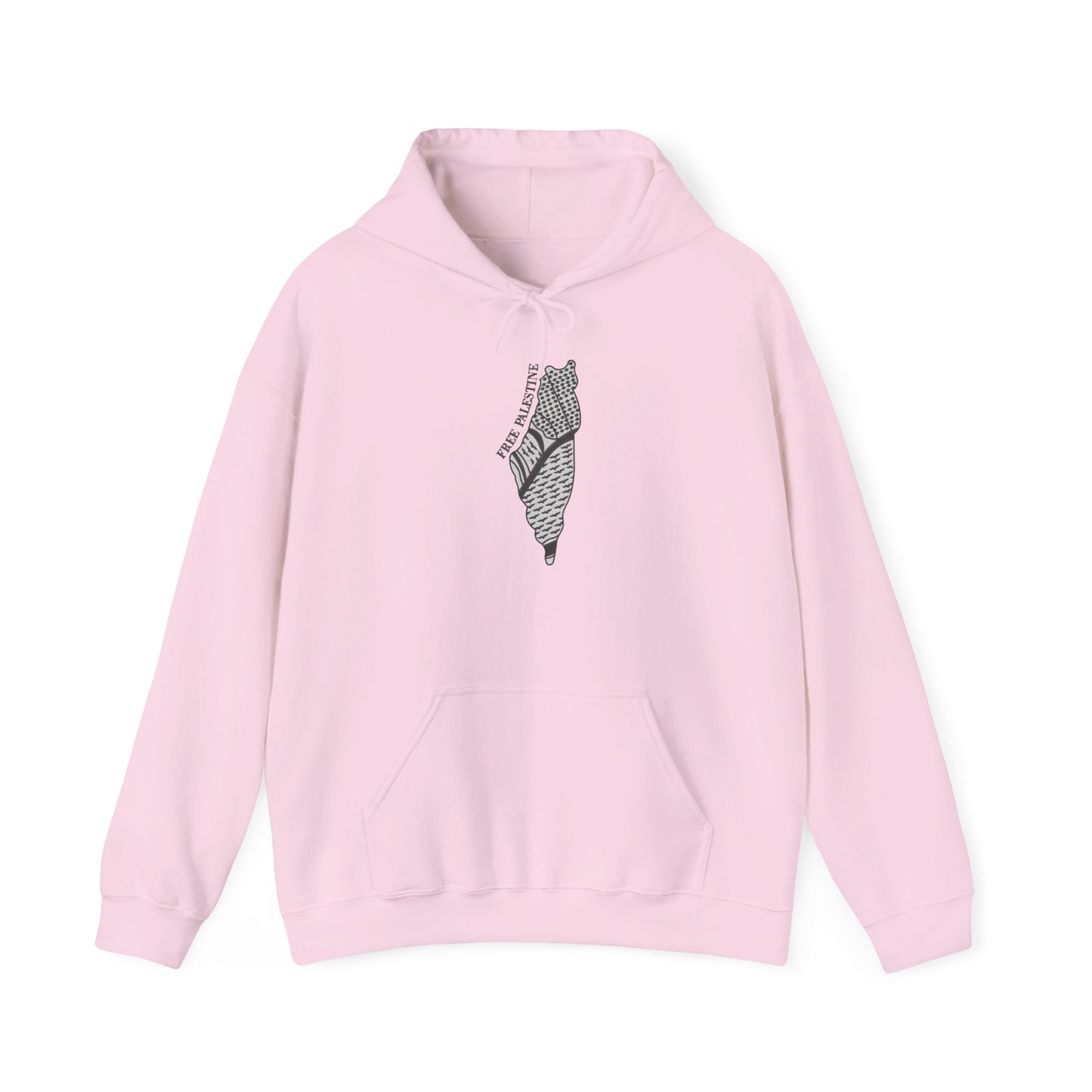 Free Palestine Embroidered Hoodie, Keffiyeh Sweatshirt, Palestine Map Pullover, Activist Hooded Jumper, Solidarity Jacket
