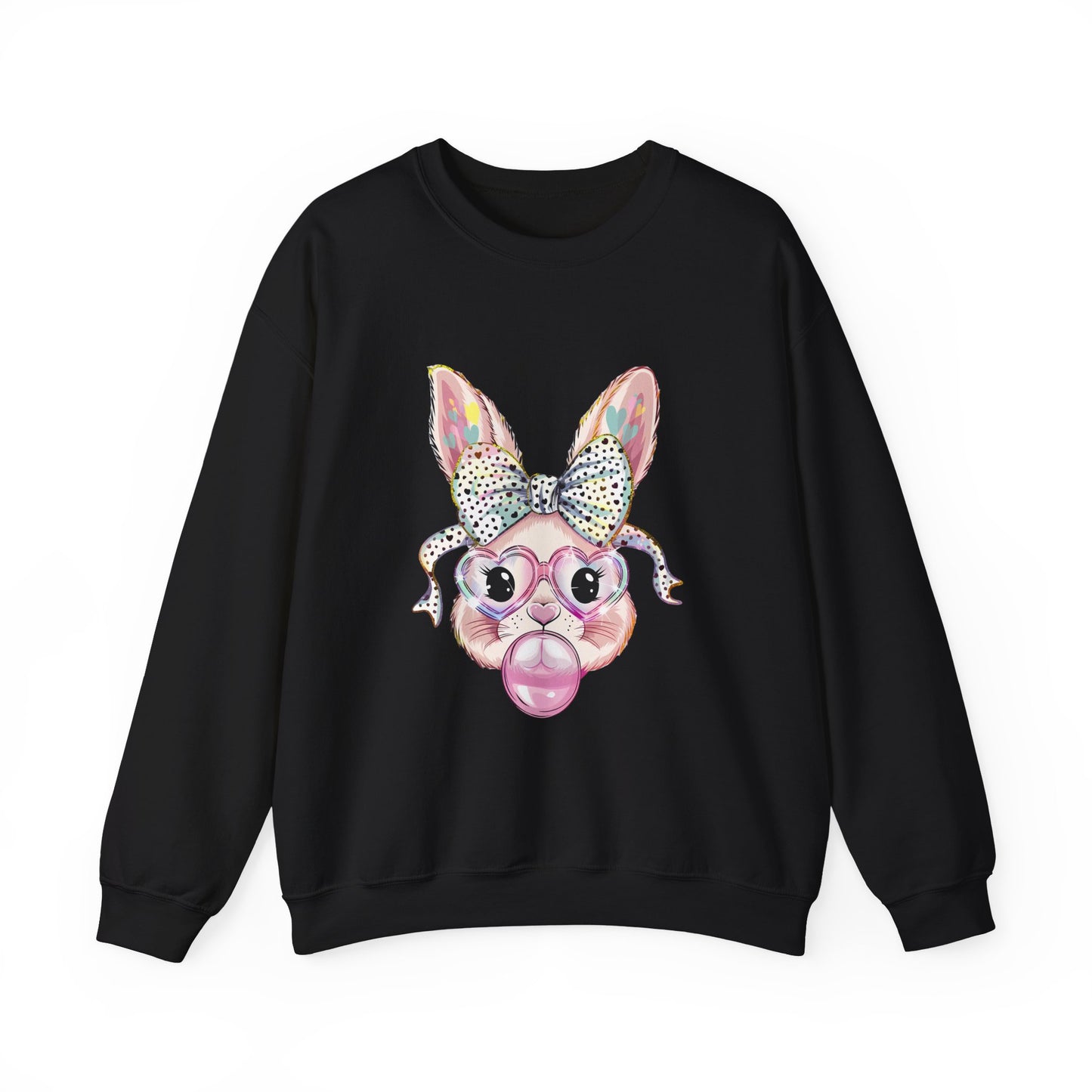 Glittery Bunny Easter Sweatshirt