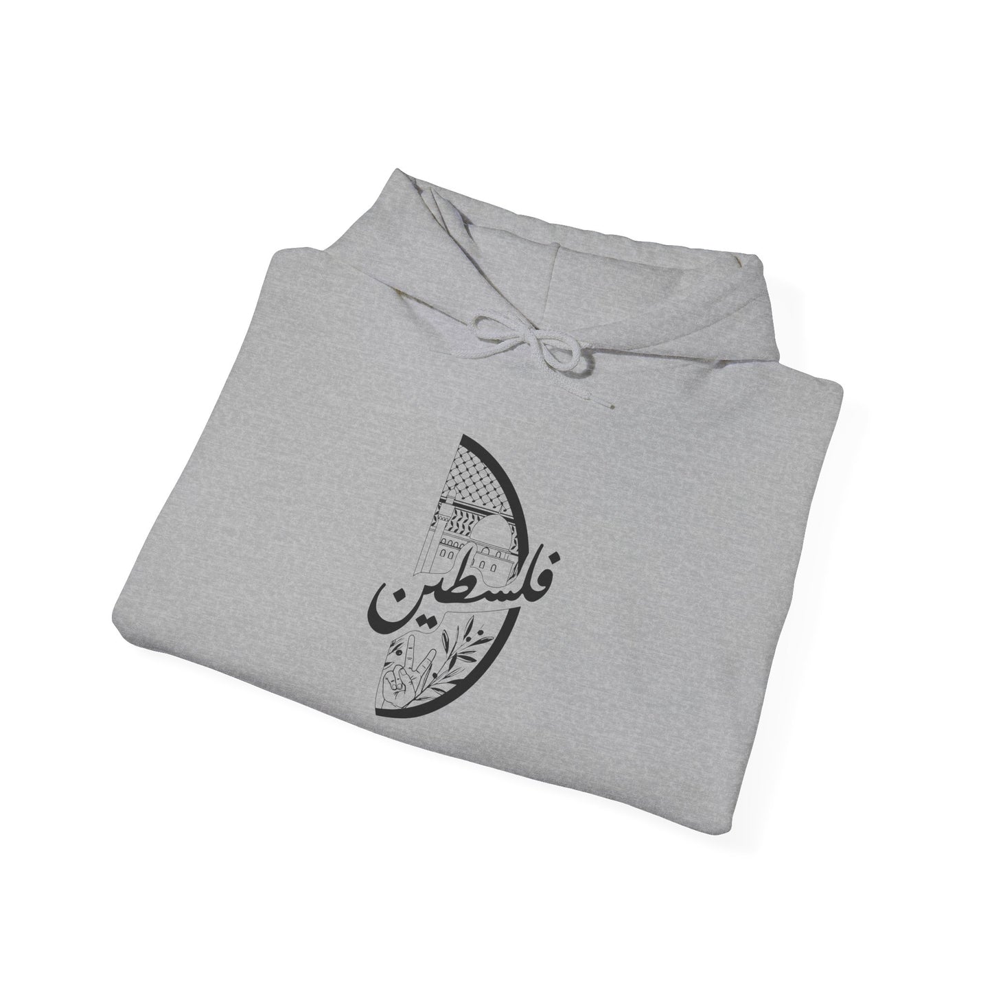 Palestine Keffiyeh Watermelon Embroidered Hoodie, Unisex Sweatshirt, Palestinian Flag Pullover, Handmade Embroidery Jumper, Traditional