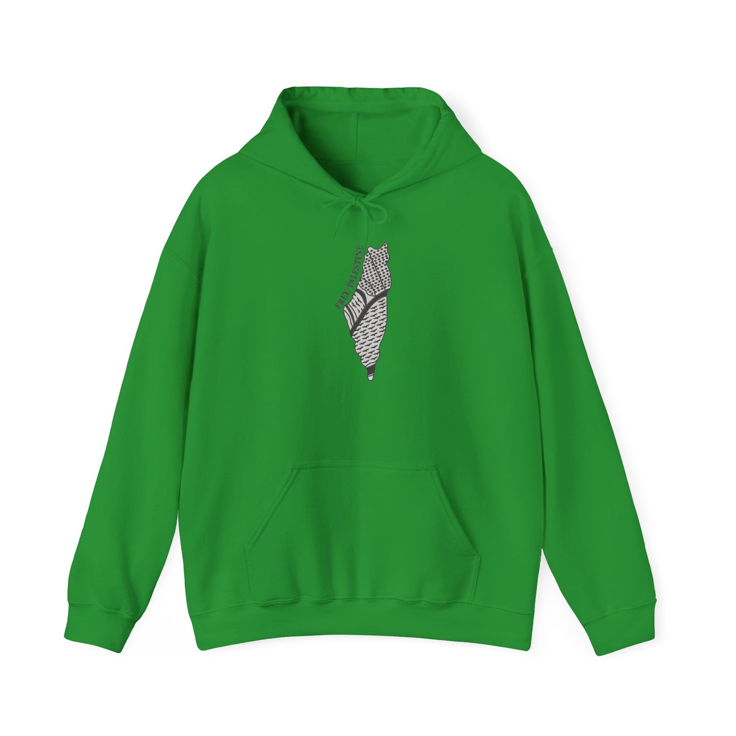 Free Palestine Embroidered Hoodie, Keffiyeh Sweatshirt, Palestine Map Pullover, Activist Hooded Jumper, Solidarity Jacket