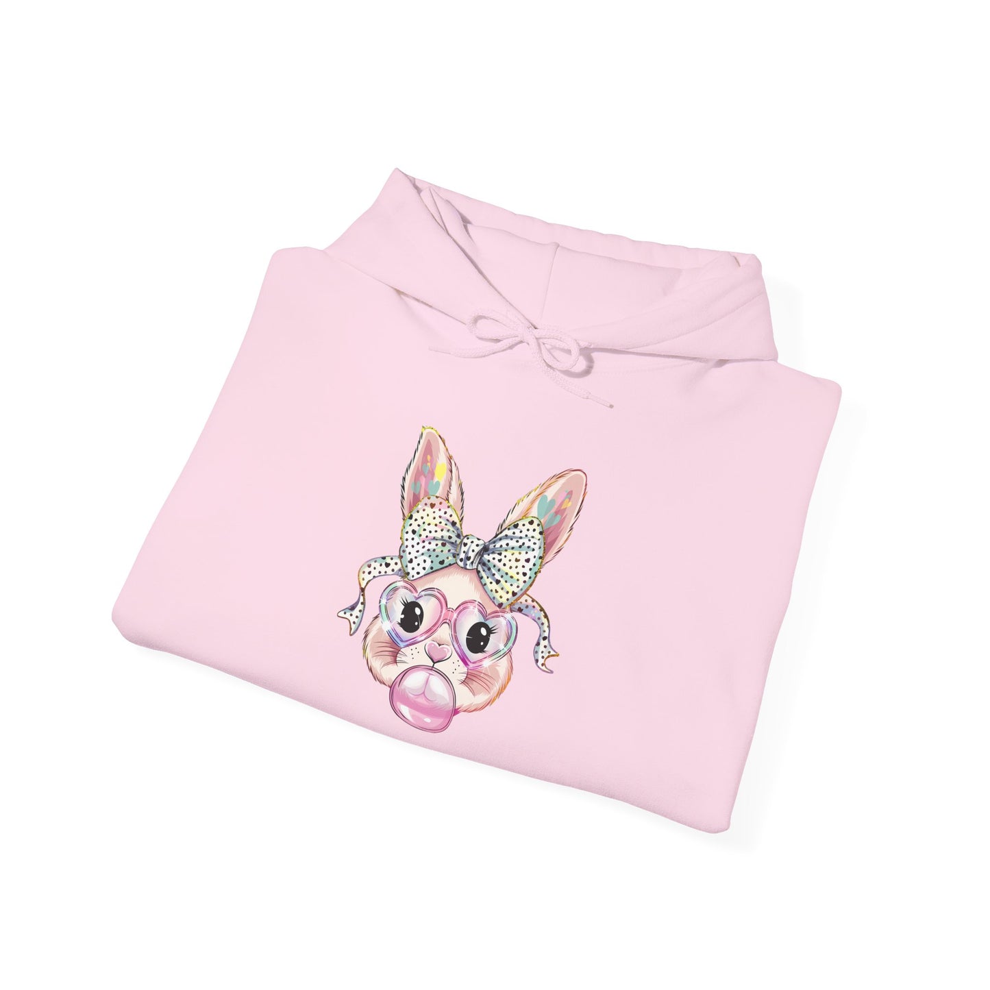 Glittery Bunny Easter Hoodie