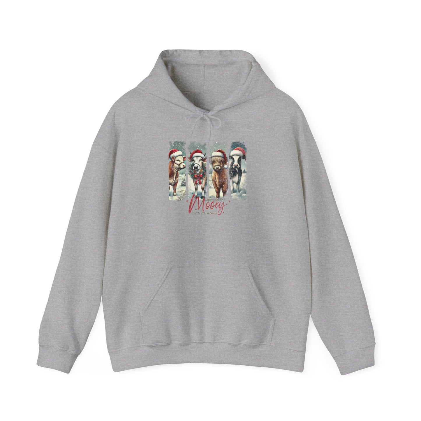 Cute Cow Christmas Hoodie