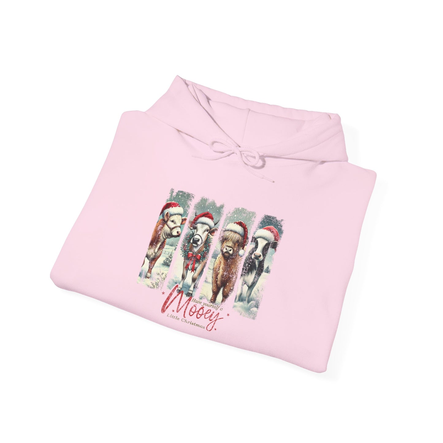 Cute Cow Christmas Hoodie