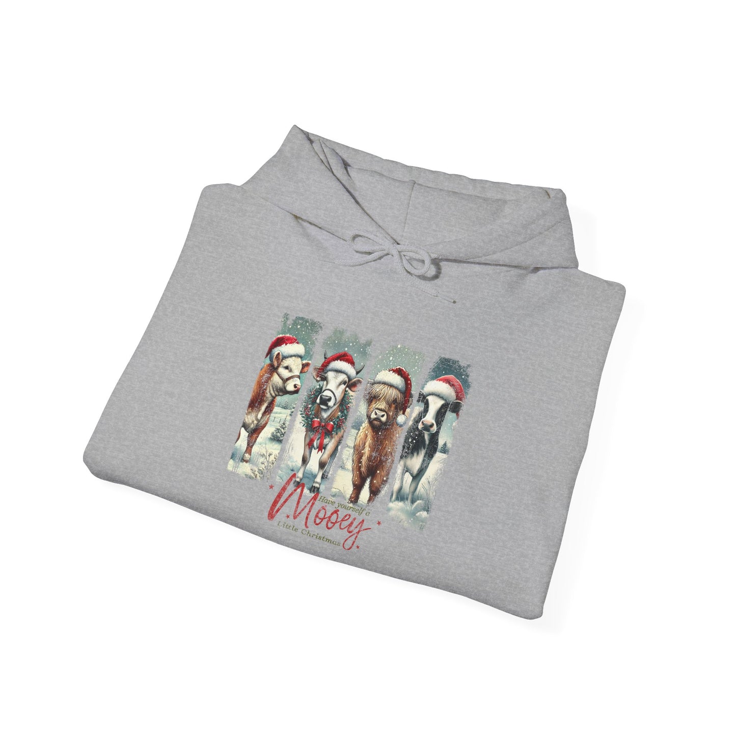 Cute Cow Christmas Hoodie