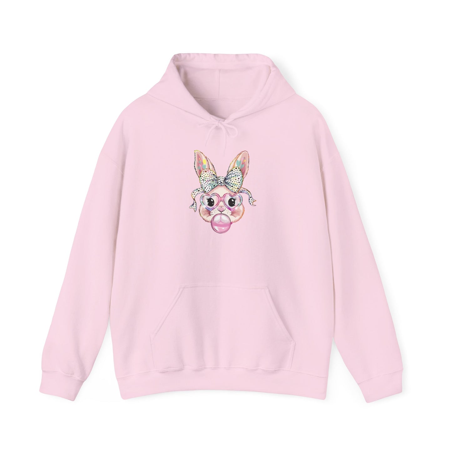 Glittery Bunny Easter Hoodie
