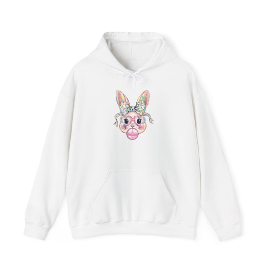 Glittery Bunny Easter Hoodie