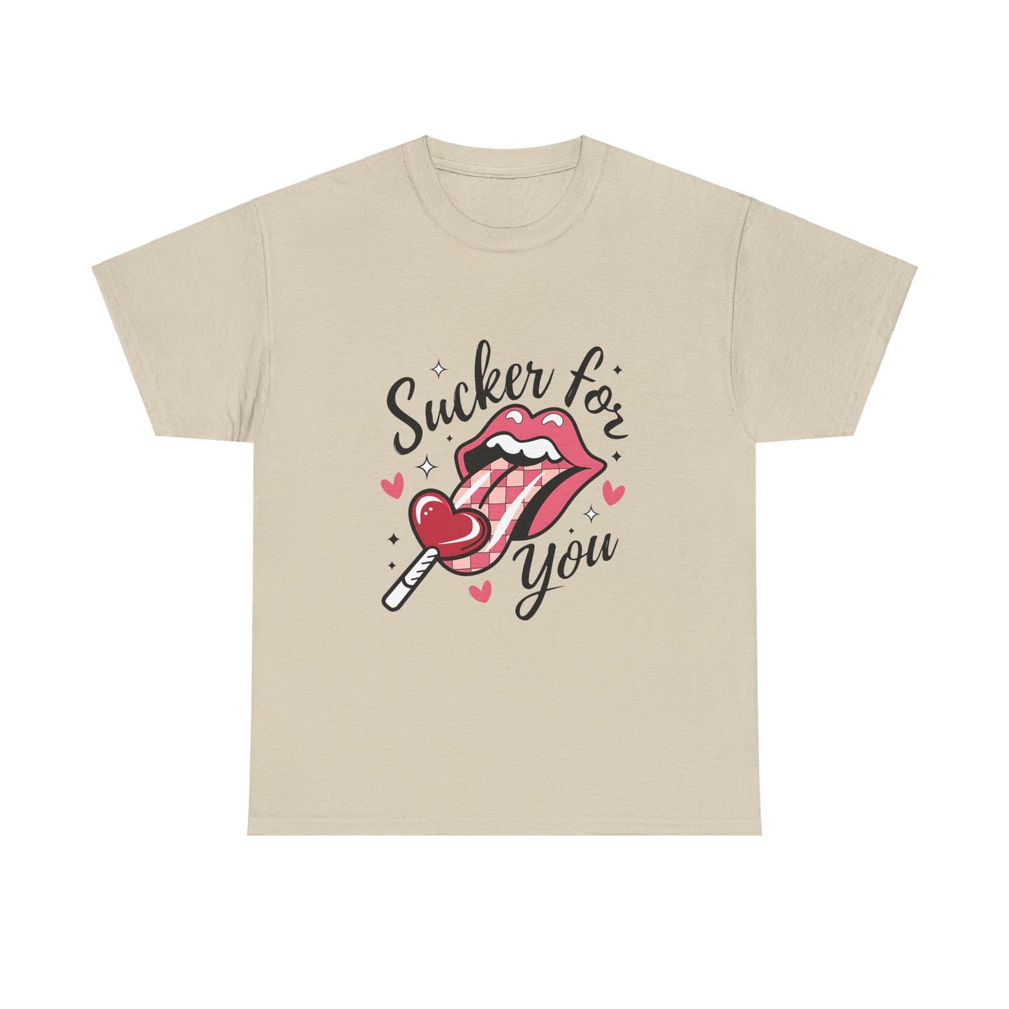 Cute Sucker for You Valentines Day Tshirt, Unisex Tee, Valentine's Day Gift, Funny Valentine Shirt, Heart Design Tee, Love Shirt