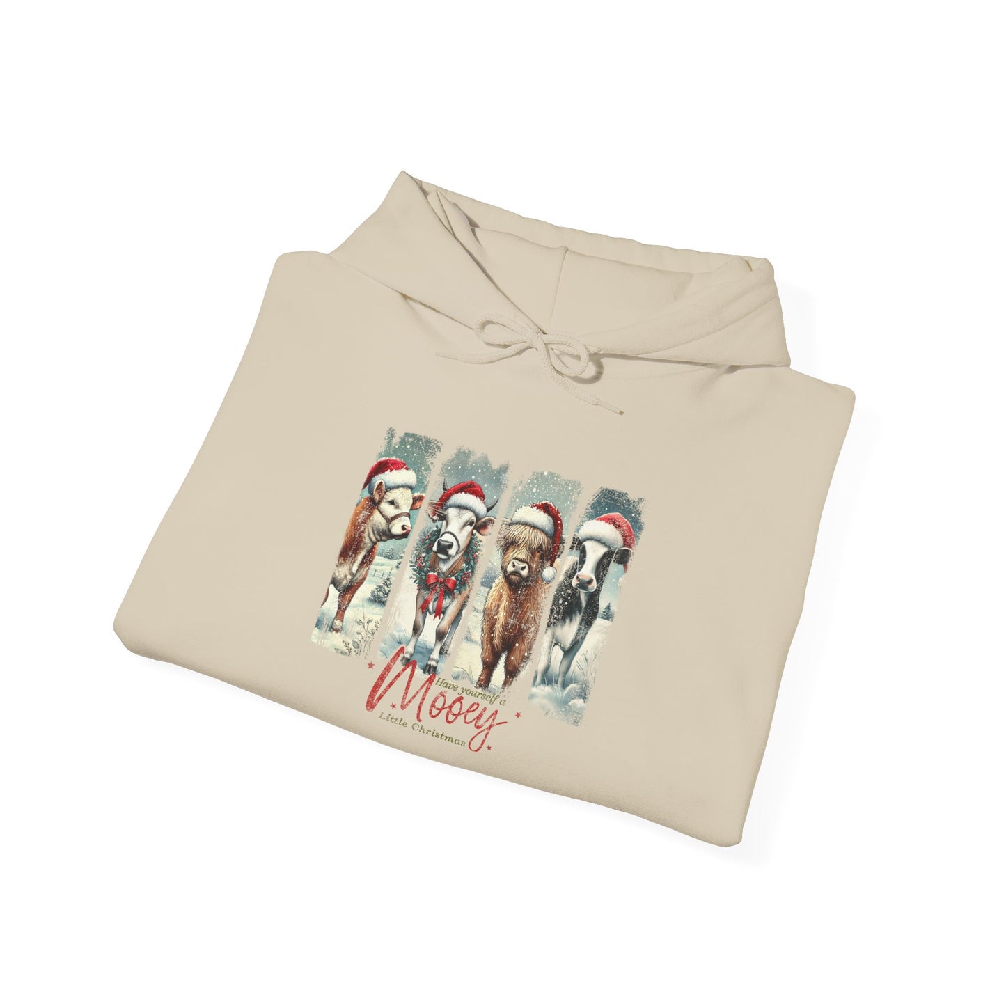 Cute Cow Christmas Hoodie