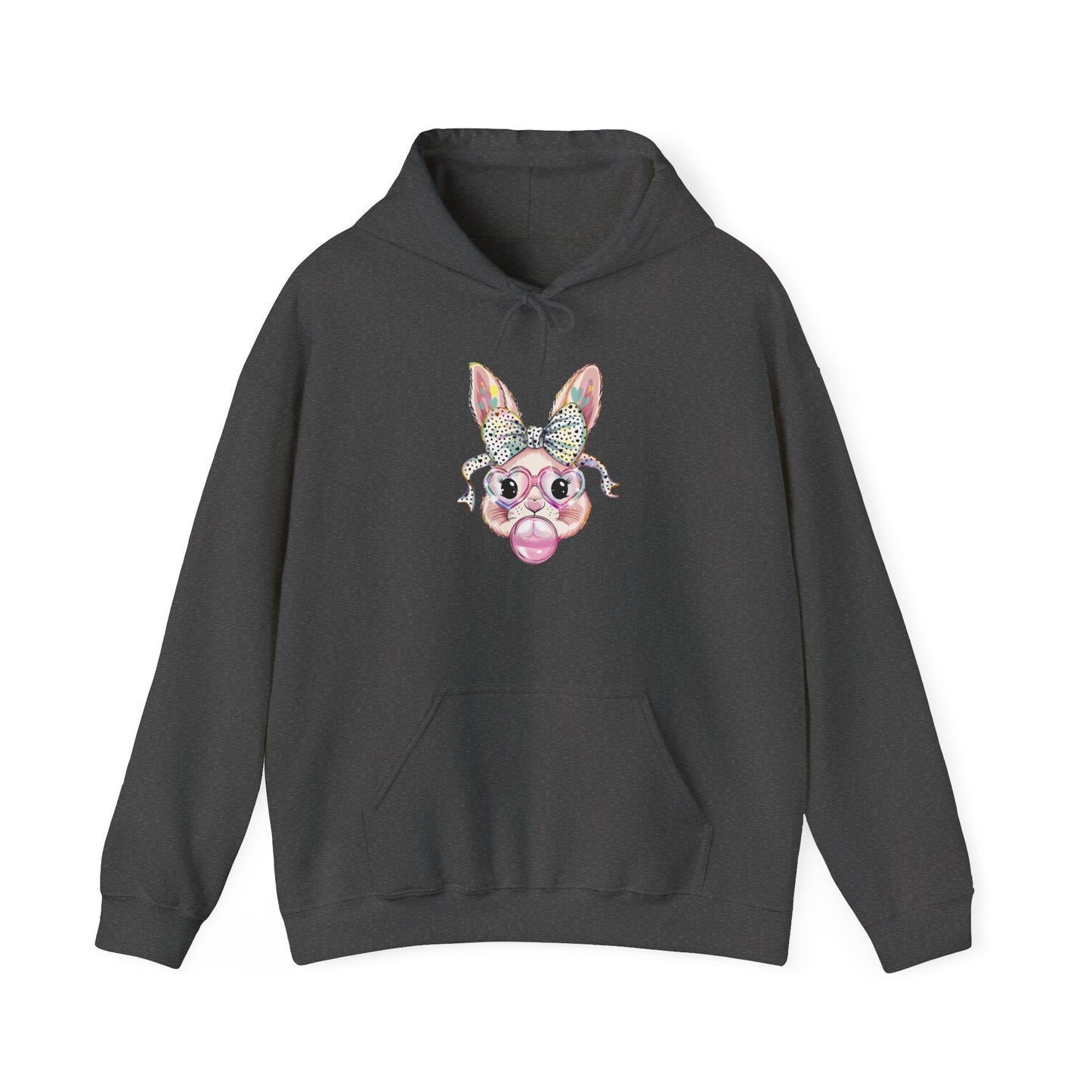 Glittery Bunny Easter Hoodie