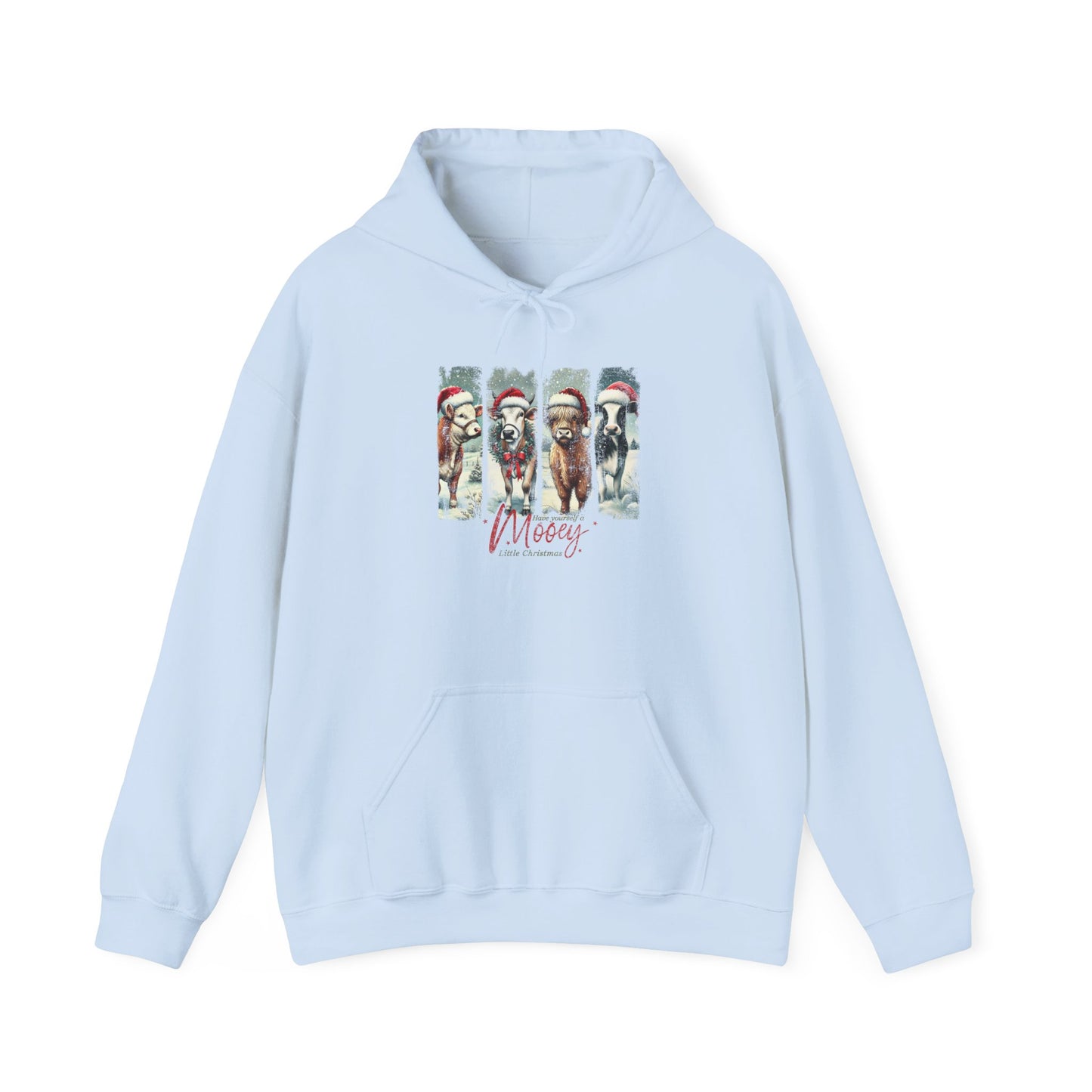 Cute Cow Christmas Hoodie