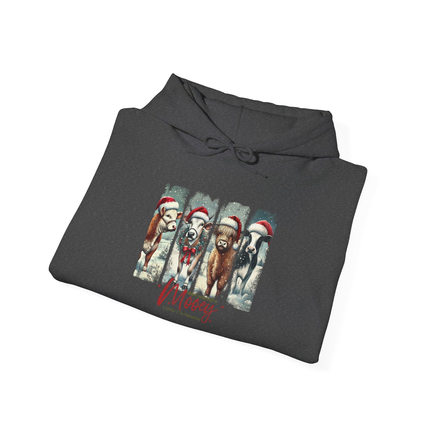 Cute Cow Christmas Hoodie