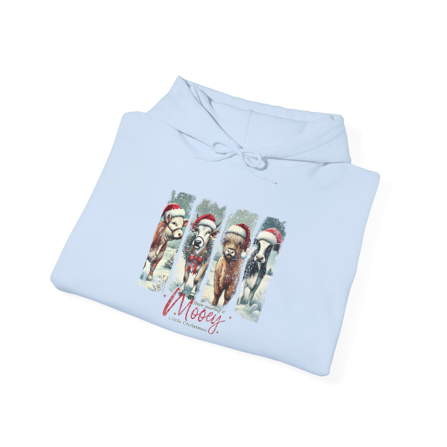 Cute Cow Christmas Hoodie