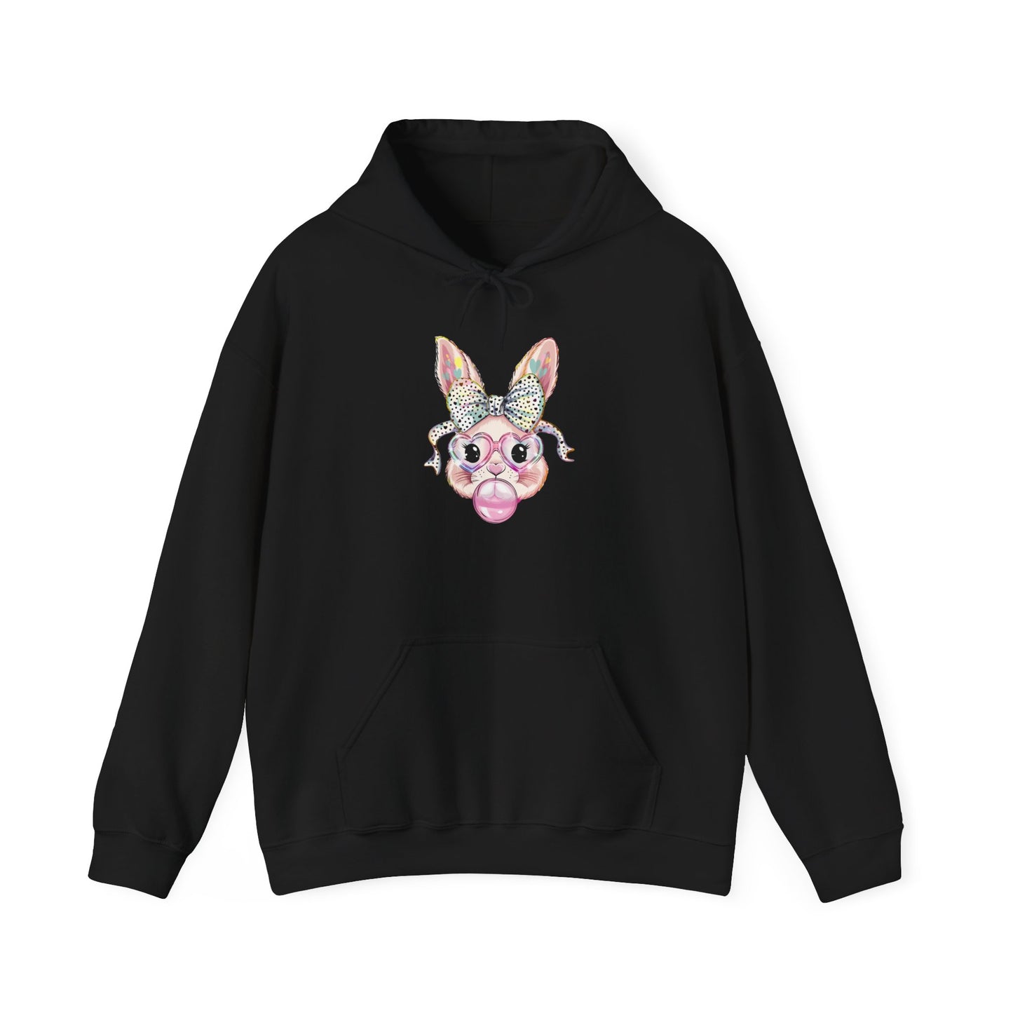 Glittery Bunny Easter Hoodie