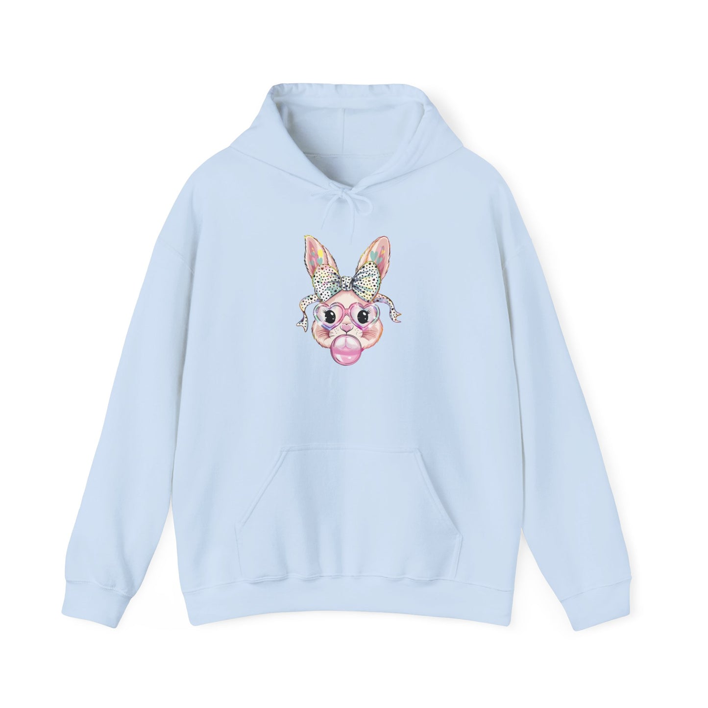 Glittery Bunny Easter Hoodie