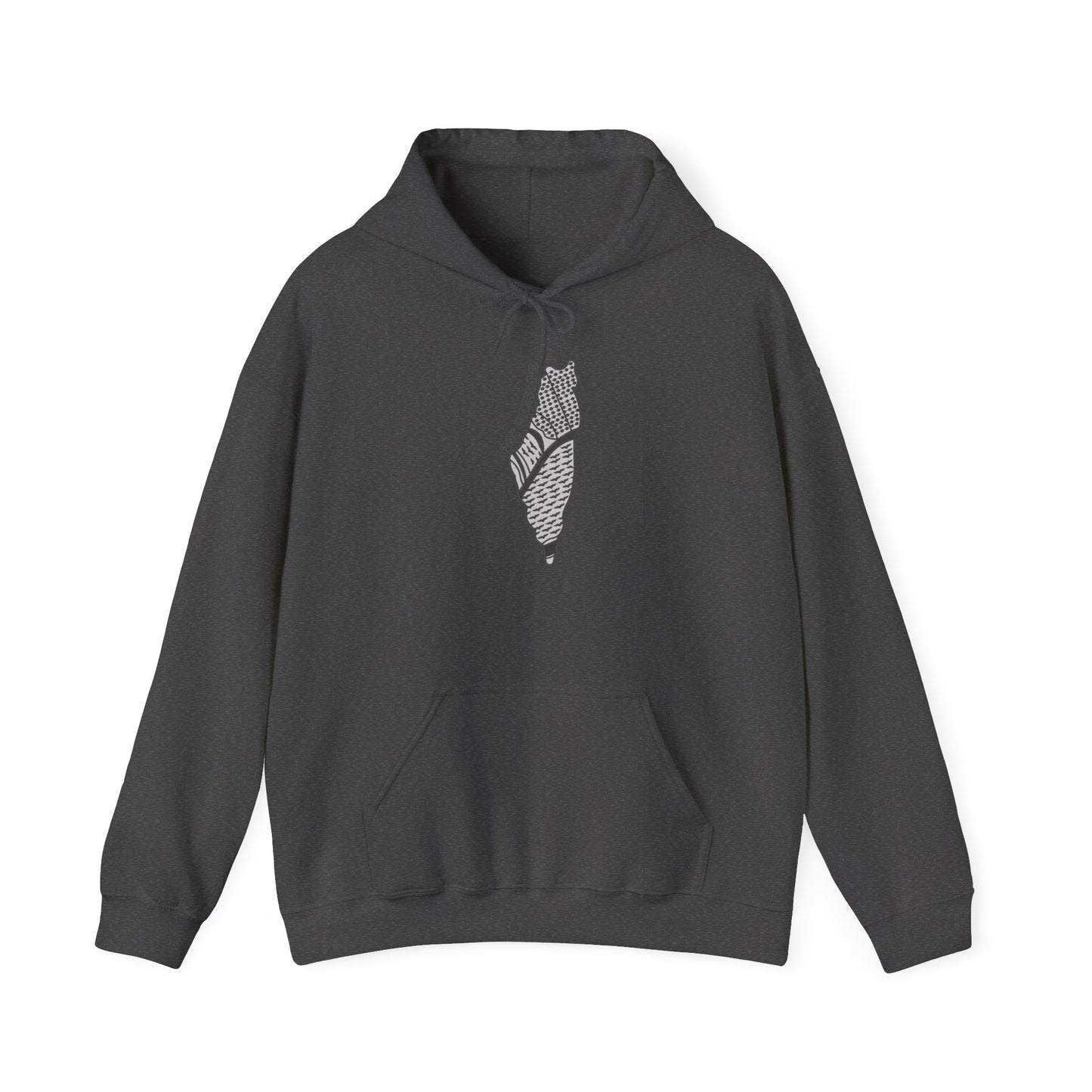 Free Palestine Embroidered Hoodie, Keffiyeh Sweatshirt, Palestine Map Pullover, Activist Hooded Jumper, Solidarity Jacket