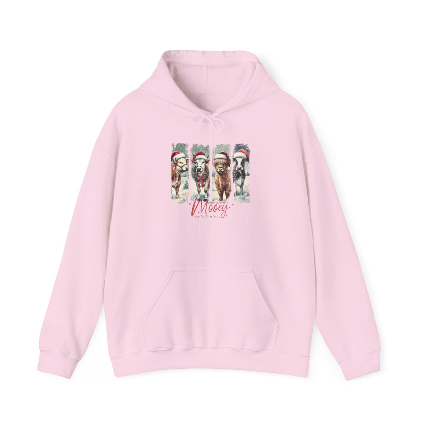 Cute Cow Christmas Hoodie