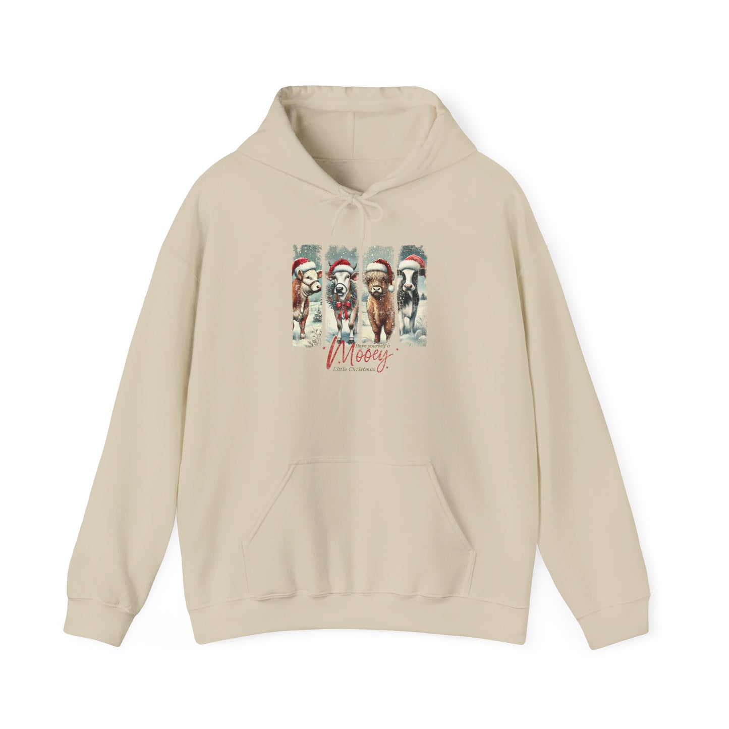 Cute Cow Christmas Hoodie