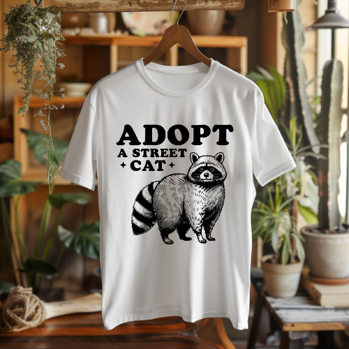 Adopt a Street Cat Racoon