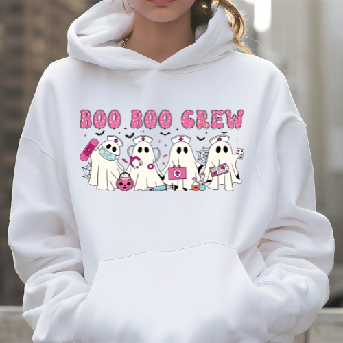 Boo Boo Crew Ghost Hoodie